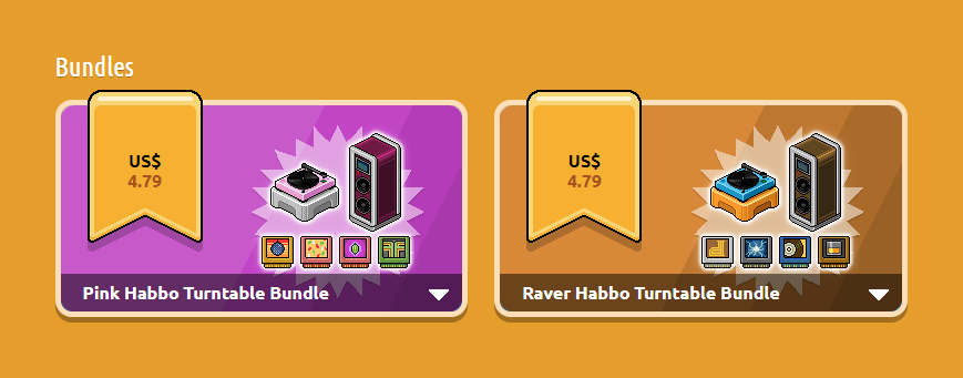 available bundles