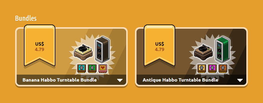available bundles